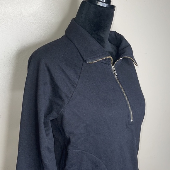 J Crew Half Zip Sport Stripe Jacket size Small - Picture 5 of 13